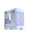 Lian Li LANCOOL 205M Mesh - Snow - Chassi - Miditower - Vit