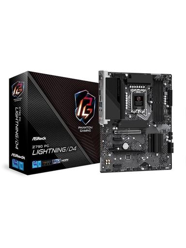 ASRock Z790 PG Lightning/D4 Moderkort - Intel Z790 - Intel LGA1700 socket - DDR4 RAM - ATX