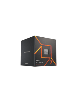 AMD Ryzen 7 7700 Wraith Prism CPU - 8 kärnor - 3.8 GHz - AMD AM5 - AMD Boxed (med kylare)