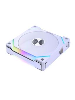 Lian Li UNI FAN SL120 V2 - Chassi fläkt - 120mm - Vit med RGB-ljus - 29 dBA
