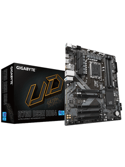 GIGABYTE B760 DS3H DDR4 Moderkort - Intel B760 - Intel LGA1700 socket - DDR4 RAM - ATX