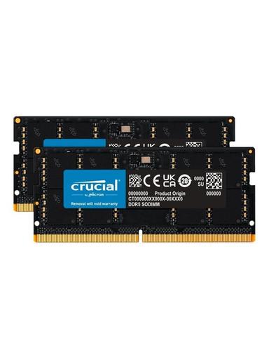 Crucial Classic SODIMM DDR5-5200 - 64GB - CL42 - Dual Channel (2 pcs) - Svart