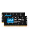 Crucial 64gb (2x32gb) Ddr5 5200mhz Cl42 Sodimm 64gb 5,200mhz 262-pin So-dimm