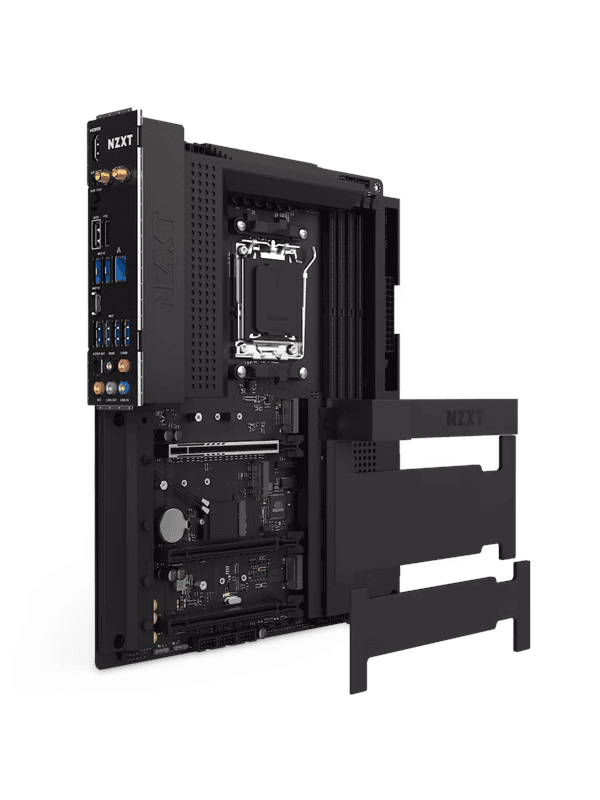 NZXT N7 B650E Black Moderkort - AMD B650 - AMD AM5 socket - DDR5 RAM - ATX