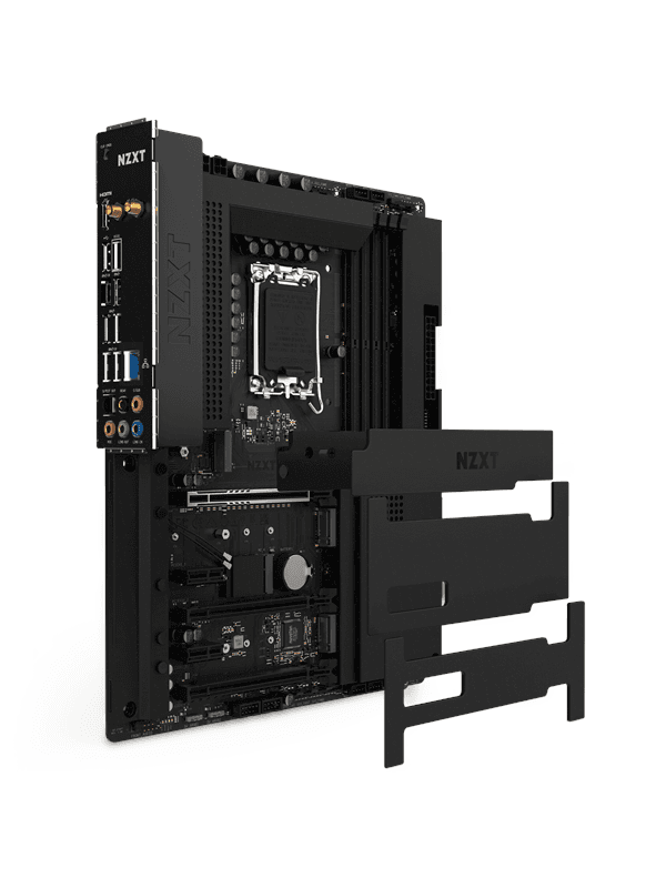 NZXT N7 Z790 Black Moderkort - Intel Z790 - Intel LGA1700 socket - DDR5 RAM - ATX