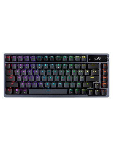 ASUS ROG AZOTH 75% Wireless DIY Custom RGB - Gaming Keyboard - Utan numpad - Nordisk - Svart