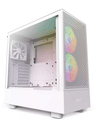 NZXT H5 Flow RGB White Chassi