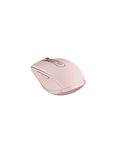 Logitech MX Anywhere 3S - Rose - Mouse - Optic - 6 knappar - Pink