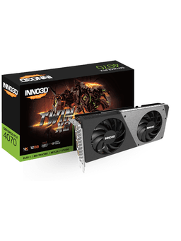 Inno3D GeForce RTX 4070 X2 - 12GB GDDR6X RAM - Grafikkort