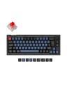 Keychron V2 65% Fully Assembled Knob K Pro Red Switch Frosted Black QMK/VIA
