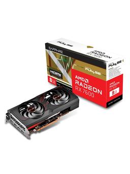 Sapphire Radeon RX 7600 Pulse - 8GB GDDR6 RAM - Grafikkort