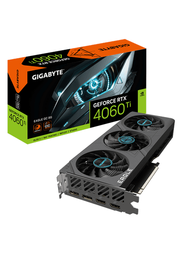 GIGABYTE GeForce RTX 4060 Ti EAGLE - 8GB GDDR6 RAM - Grafikkort