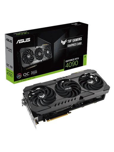 ASUS GeForce RTX 4090 TUF OG OC - 24GB GDDR6X RAM - Grafikkort