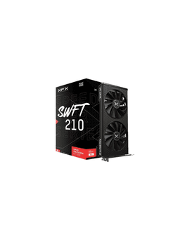 XFX Radeon RX 7600 Speedster SWFT 210 Core - 8GB GDDR6 RAM - Grafikkort