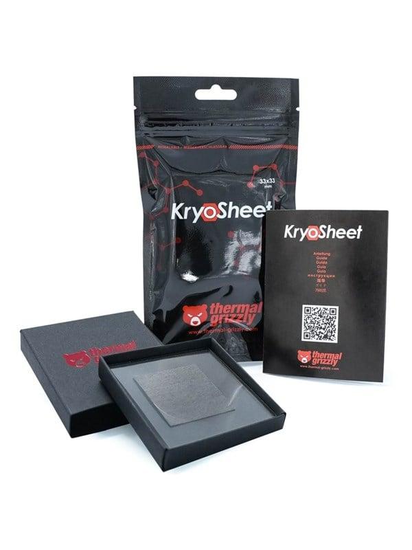 Thermal Grizzly KryoSheet thermal pad - 33 x 33 mm - Termisk platta