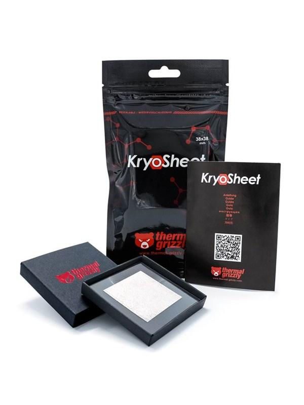 Thermal Grizzly KryoSheet thermal pad - 38 x 38 mm - Termisk platta