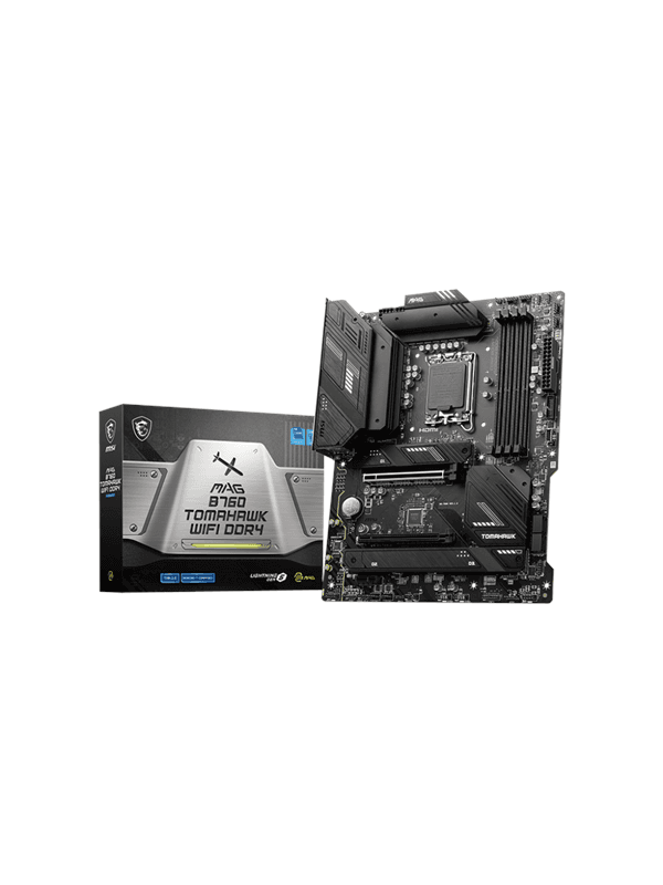 MSI MAG B760 TOMAHAWK WIFI DDR4 Moderkort - Intel B760 - Intel LGA1700 socket - DDR4 RAM - ATX