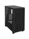 CORSAIR 3000D AIRFLOW - Mid tower - utökad ATX - genomskinlig sidopanel (härdat glas) - ingen strömförsörjning (ATX) - svart - USB/ljud