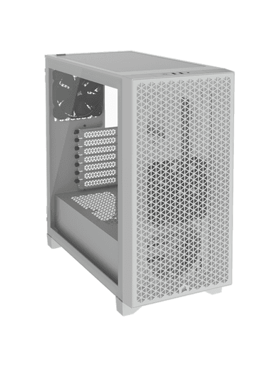 Corsair 3000D AIRFLOW TG - White - Chassi - Miditower - Vit