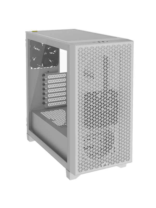 Corsair 3000D AIRFLOW TG - White - Chassi - Miditower - Vit