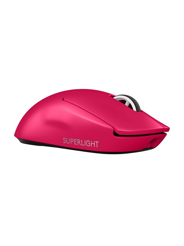 Logitech G PRO X SUPERLIGHT 2 - Gamingmus - Optic - 5 knappar - Magenta
