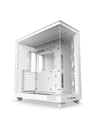 NZXT H6 Flow Compact Dual Chamber - Matte White - Chassi - Miditower - Vit