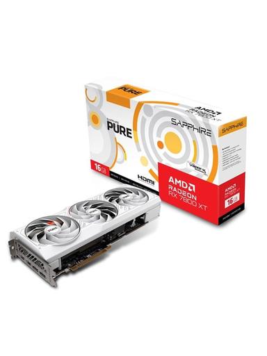 Sapphire Radeon RX 7800 XT Pure OC - 16GB GDDR6 RAM - Grafikkort