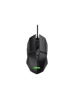 Trust GXT 109 FELOX - Mouse - 6 knappar - Svart