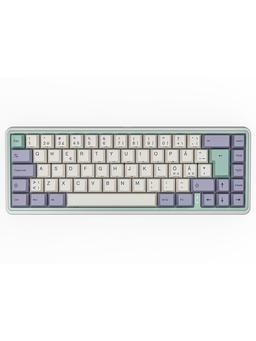 Varmilo VXT68 Minilo Eucalyptus TLK 65% - Gateron G Pro 2.0 Brown - ND - Gaming Tangentbord - Nordisk - Beige