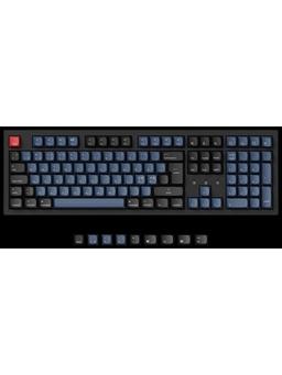 Keychron K10 Pro QMK/VIA Wireless RGB Hot Swap K Pro Brown - Gaming Tangentbord - Nordisk - Blå