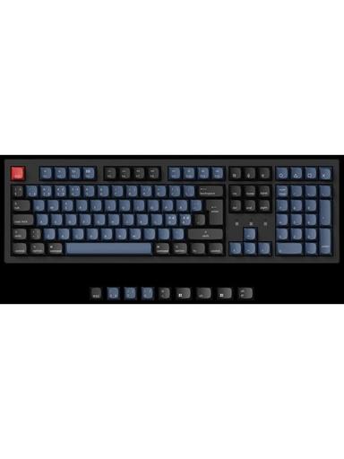 Keychron K10 Pro QMK/VIA Wireless RGB Hot Swap K Pro Brown - ND - Gaming Tangentbord - Nordisk - Blå