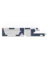 Keychron PBT Full Keycap Set 141 keys - Bluish Black White - Nordic - Knappsats - Nordisk