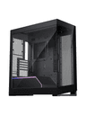 Phanteks NV5 - Mid tower - utökad ATX - genomskinlig sidopanel (härdat glas) - ingen strömförsörjning (ATX) - svart satäng - USB/ljud