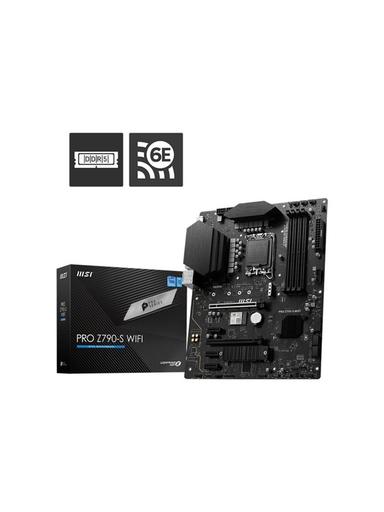 MSI PRO Z790-S WIFI Moderkort - Intel Z790 - Intel LGA1700 socket - DDR5 RAM - ATX