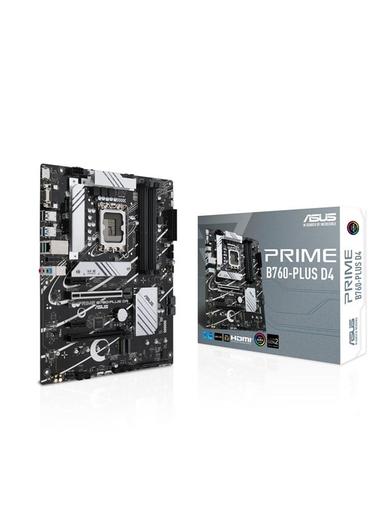 ASUS PRIME B760-PLUS D4 (V2) Moderkort - Intel B760 - Intel LGA1700 socket - DDR4 RAM - ATX