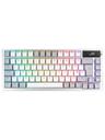 Asus ROG Azoth 75 Gaming Wireless PBT Keycaps Snow Switches - Moonlight White