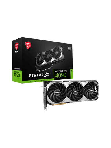 MSI GeForce RTX 4090 VENTUS 3X E OC - 24GB GDDR6X RAM - Grafikkort