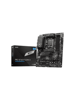 MSI PRO B760-P DDR4 II Moderkort - Intel B760 - Intel LGA1700 socket - DDR4 RAM - ATX