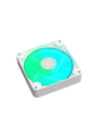 APNX FP1-120 - White - Chassi fläkt - 120mm - Vit med RGB-ljus - 33 dBA