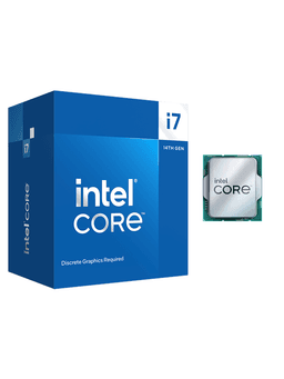 Intel Core i7-14700F Raptor Lake-S CPU - 20 kärnor - 2.1 GHz - Intel LGA1700 - Intel Boxed (med kylare)