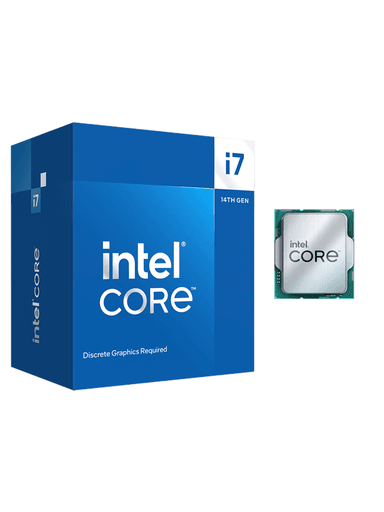 Intel Core i7-14700F Raptor Lake-S CPU - 20 kärnor - 2.1 GHz - Intel LGA1700 - Intel Boxed (med kylare)