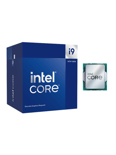 Intel Core i9-14900F Raptor Lake-S CPU - 24 kärnor - 2 GHz - Intel LGA1700 - Intel Boxed (med kylare)