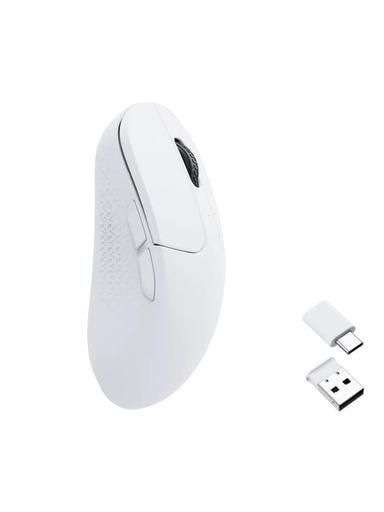 Keychron M3 Mini Wireless 4K - Gamingmus - Optic - 5 knappar - Vit