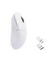 Keychron M3 Mini Wireless 4K - Gamingmus - Optic - 5 knappar - Vit