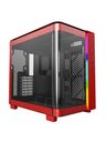 Montech King 95 Curved Glass Midi Tower Röd