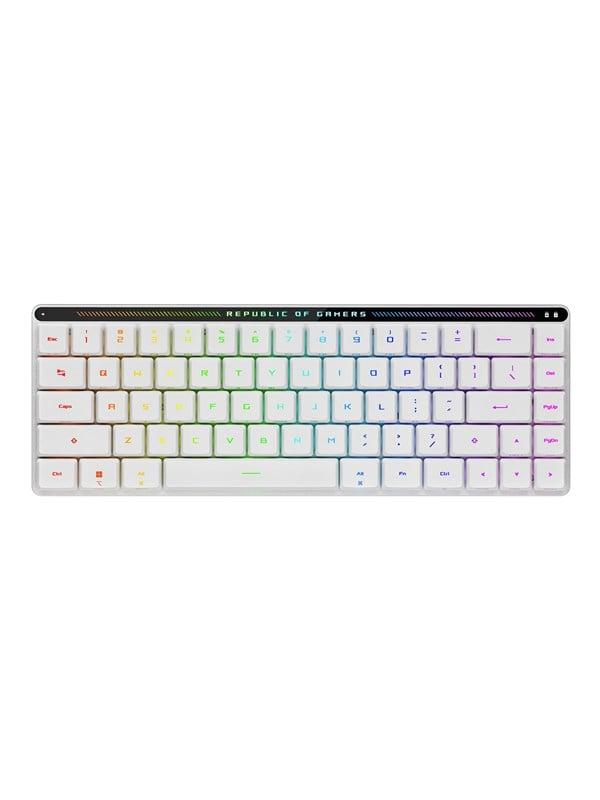 ASUS ROG FALCHION Low Profile RX Optical - ND - Gaming Keyboard - Utan numpad - Nordisk - Vit