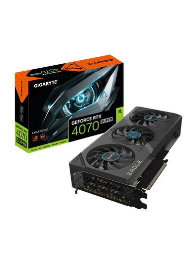 GIGABYTE GeForce RTX 4070 SUPER EAGLE OC - 12GB GDDR6X RAM - Grafikkort