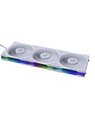 Lian Li UNI FAN TL 120 (3-pack) - Chassi fläkt - 120mm - Vit med RGB-ljus - 33 dBA