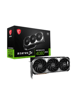 MSI GeForce RTX 4080 SUPER VENTUS 3X OC - 16GB GDDR6X RAM - Grafikkort