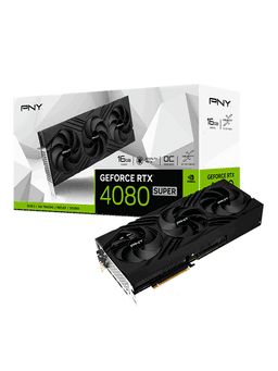 PNY GeForce RTX 4080 SUPER Verto Triple Fan - 16GB GDDR6X RAM - Grafikkort